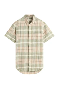 Gant Outlet^Heren overhemd km casual bruin