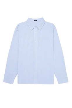 Denham Jeans & Casuals|Overhemden^Heren overhemd lm casual blauw