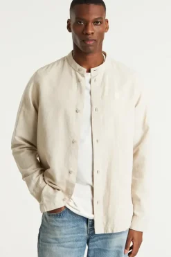 Chasin&qout; Jeans & Casuals|Overhemden^Heren overhemd lm casual bruin