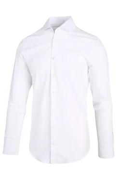 Blue Industry Jeans & Casuals|Overhemden^Heren overhemd lm casual wit