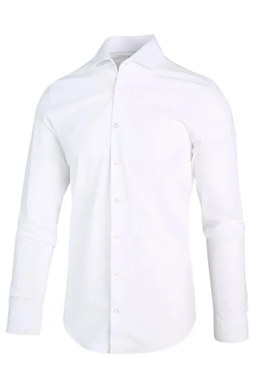 Blue Industry Jeans & Casuals|Overhemden^Heren overhemd lm casual wit