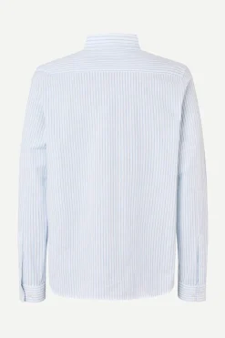 Samsøe Samsøe Designer|Overhemden^Heren overhemd lm casual wit