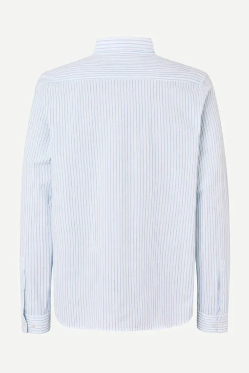 Samsøe Samsøe Designer|Overhemden^Heren overhemd lm casual wit