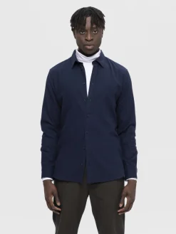 Selected Jeans & Casuals|Overhemden^Heren overhemd lm casual blauw