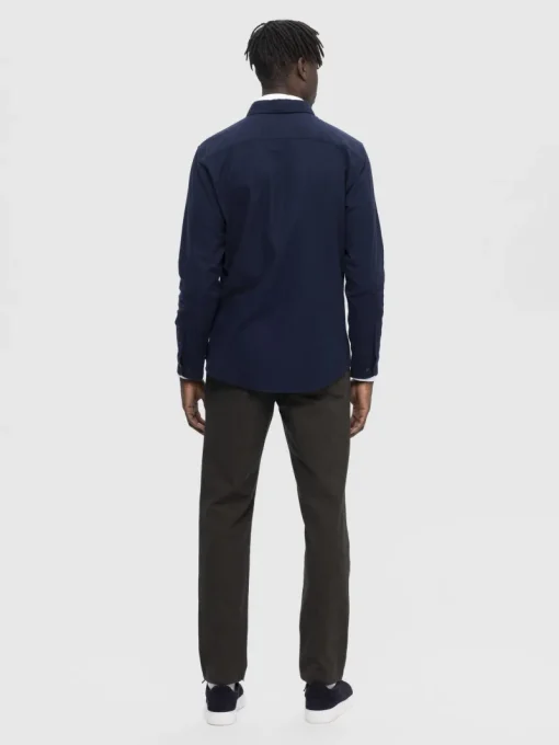 Selected Jeans & Casuals|Overhemden^Heren overhemd lm casual blauw