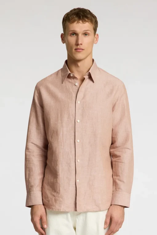 Selected Jeans & Casuals|Overhemden^Heren overhemd lm casual bruin