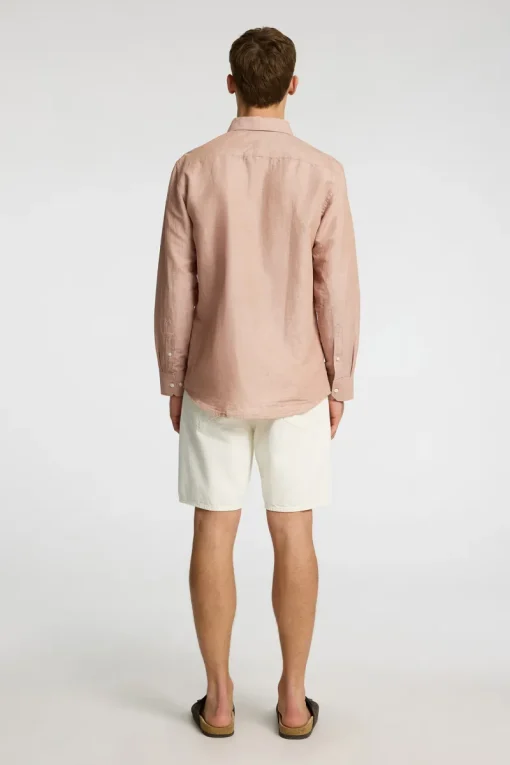 Selected Jeans & Casuals|Overhemden^Heren overhemd lm casual bruin