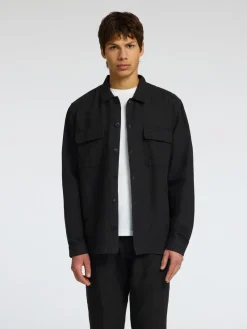Selected Jeans & Casuals|Overhemden^Heren overhemd lm casual zwart