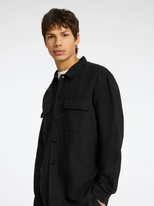 Selected Jeans & Casuals|Overhemden^Heren overhemd lm casual zwart