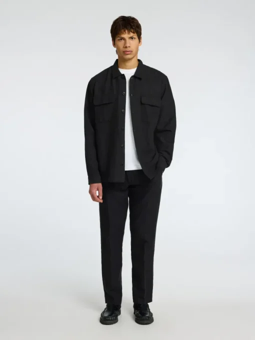 Selected Jeans & Casuals|Overhemden^Heren overhemd lm casual zwart