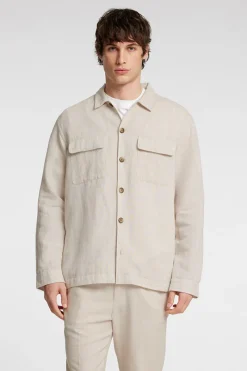 Selected Jeans & Casuals|Overhemden^Heren overhemd lm casual bruin