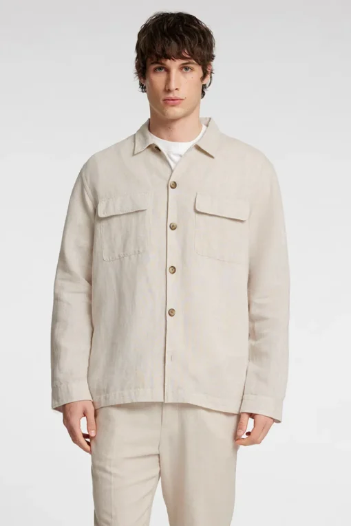 Selected Jeans & Casuals|Overhemden^Heren overhemd lm casual bruin