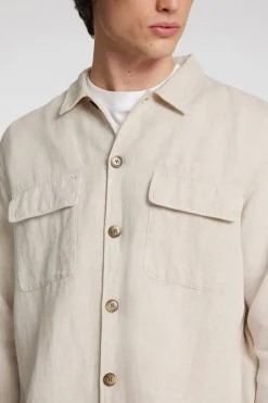 Selected Jeans & Casuals|Overhemden^Heren overhemd lm casual bruin