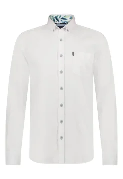 State of Art Modern Classics|Overhemden^Heren overhemd lm casual wit