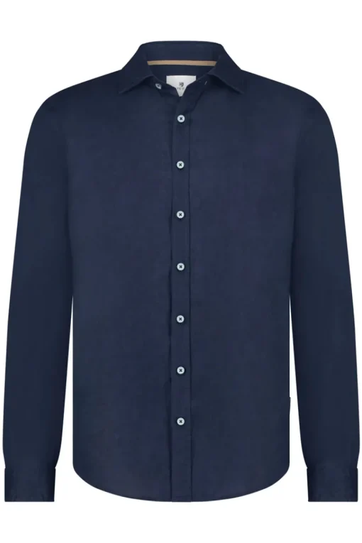 State of Art Modern Classics|Overhemden^Heren overhemd lm casual blauw