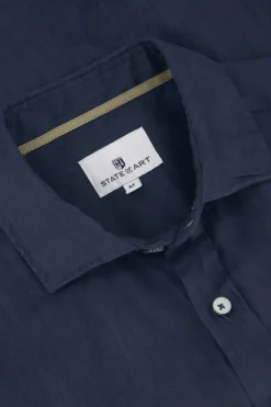 State of Art Modern Classics|Overhemden^Heren overhemd lm casual blauw
