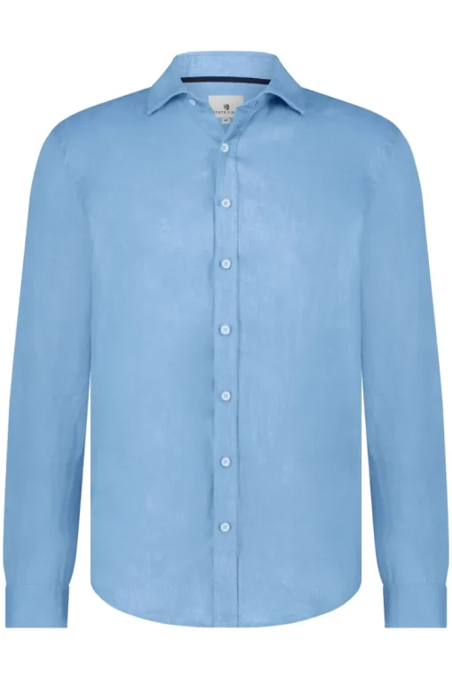 State of Art Modern Classics|Overhemden^Heren overhemd lm casual grijs