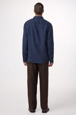 NN07 Designer|Overhemden^Heren overhemd lm casual blauw