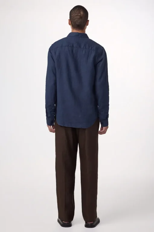 NN07 Designer|Overhemden^Heren overhemd lm casual blauw