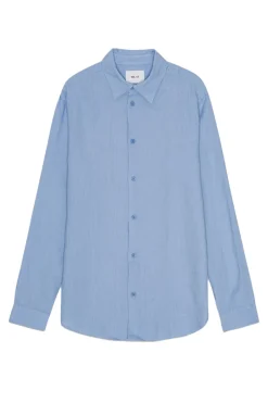 NN07 Designer|Overhemden^Heren overhemd lm casual blauw
