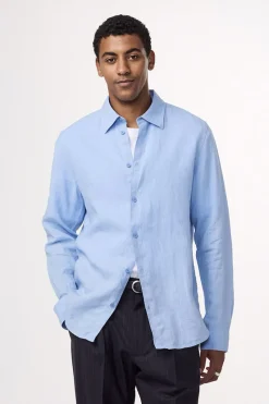 NN07 Designer|Overhemden^Heren overhemd lm casual blauw