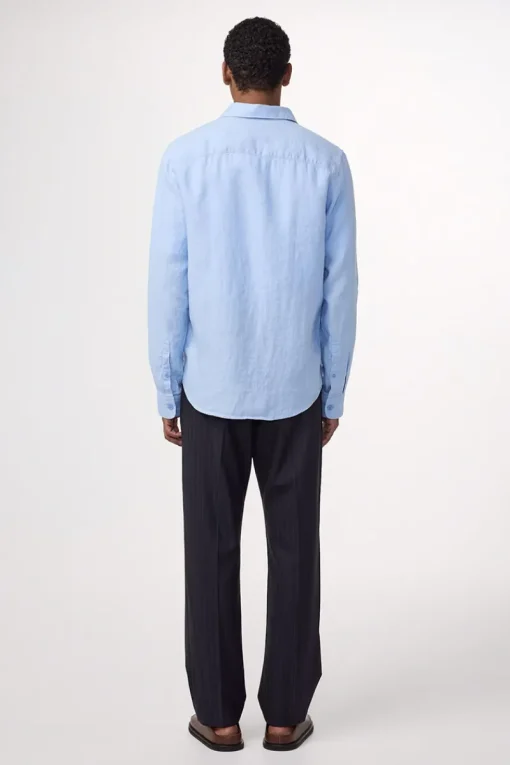 NN07 Designer|Overhemden^Heren overhemd lm casual blauw