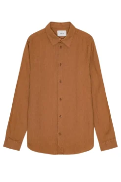 NN07 Designer|Overhemden^Heren overhemd lm casual bruin