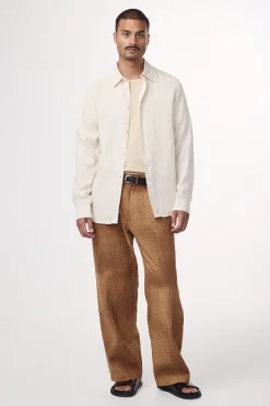 NN07 Designer|Overhemden^Heren overhemd lm casual ecru