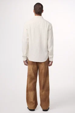 NN07 Designer|Overhemden^Heren overhemd lm casual ecru