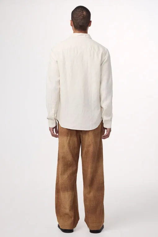 NN07 Designer|Overhemden^Heren overhemd lm casual ecru