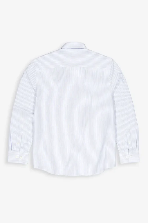 Butcher of Blue Designer|Overhemden^Heren overhemd lm casual blauw