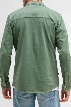 Butcher of Blue Designer|Overhemden^Heren overhemd lm casual groen