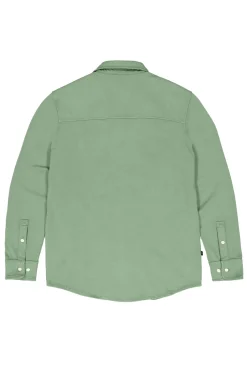 Butcher of Blue Designer|Overhemden^Heren overhemd lm casual groen