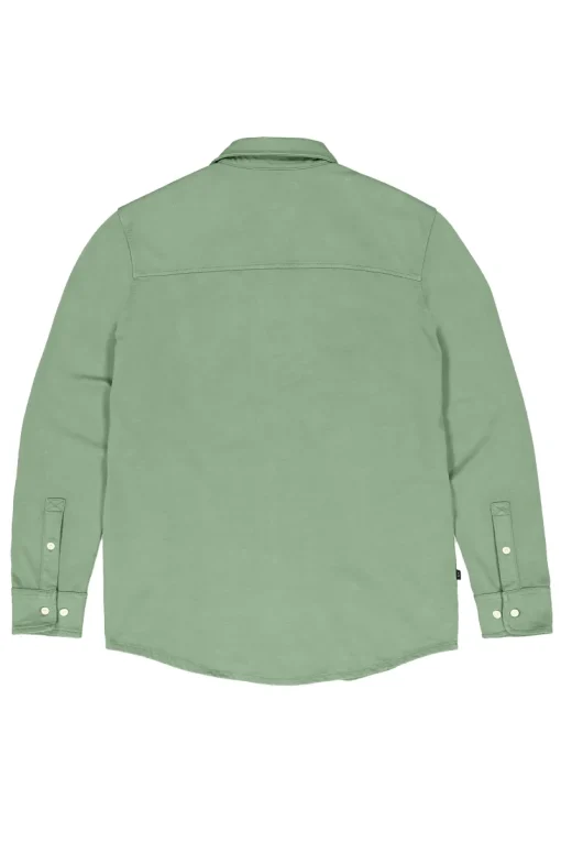 Butcher of Blue Designer|Overhemden^Heren overhemd lm casual groen