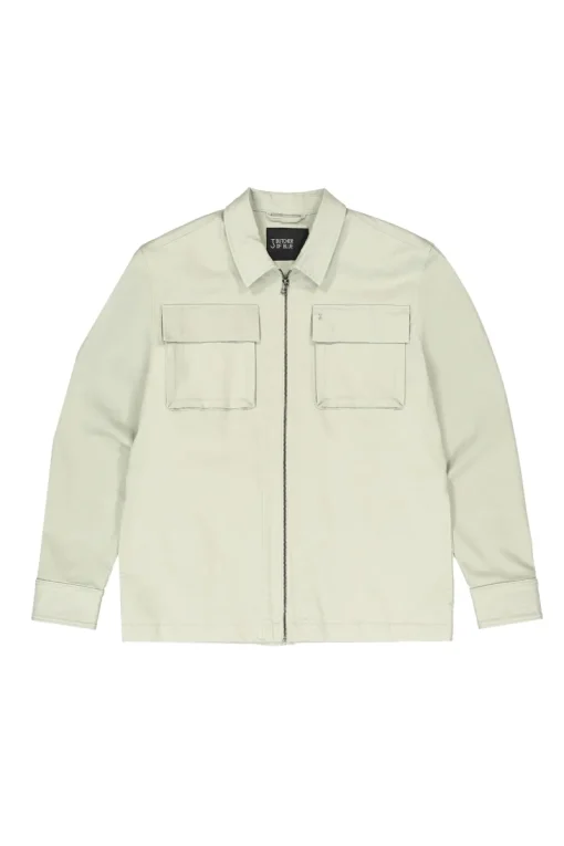 Butcher of Blue Designer|Overhemden^Heren overhemd lm casual groen
