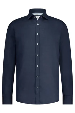 State of Art Designer|Overhemden^Heren overhemd lm casual blauw