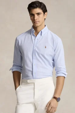 Polo Ralph Lauren Designer|Overhemden^Heren overhemd lm casual blauw
