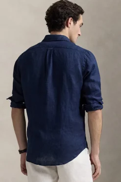 Polo Ralph Lauren Designer|Overhemden^Heren overhemd lm casual blauw