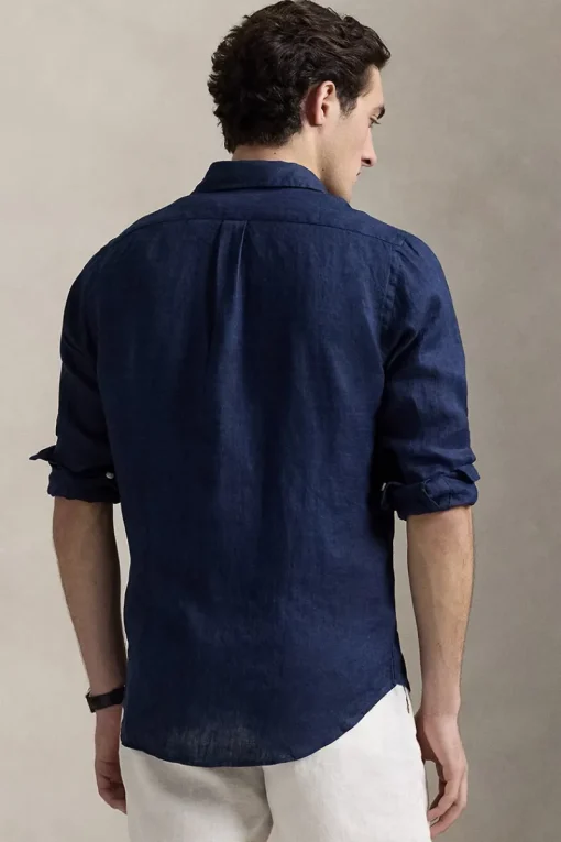 Polo Ralph Lauren Designer|Overhemden^Heren overhemd lm casual blauw