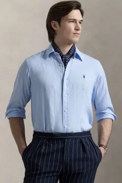 Polo Ralph Lauren Designer|Overhemden^Heren overhemd lm casual blauw