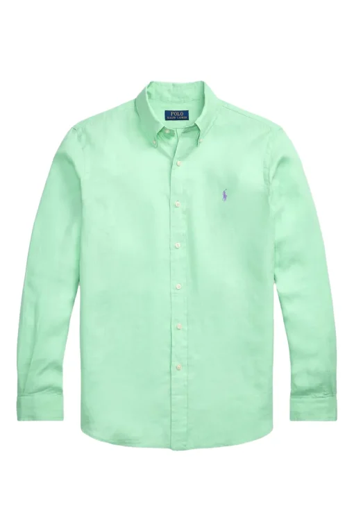 Polo Ralph Lauren Designer|Overhemden^Heren overhemd lm casual groen