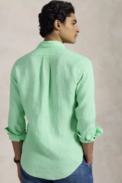 Polo Ralph Lauren Designer|Overhemden^Heren overhemd lm casual groen