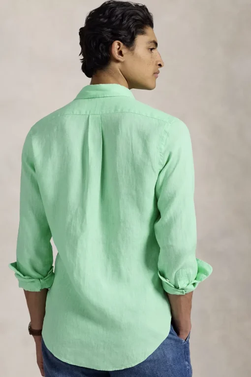 Polo Ralph Lauren Designer|Overhemden^Heren overhemd lm casual groen