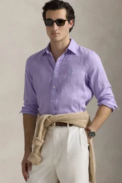 Polo Ralph Lauren Designer|Overhemden^Heren overhemd lm casual paars