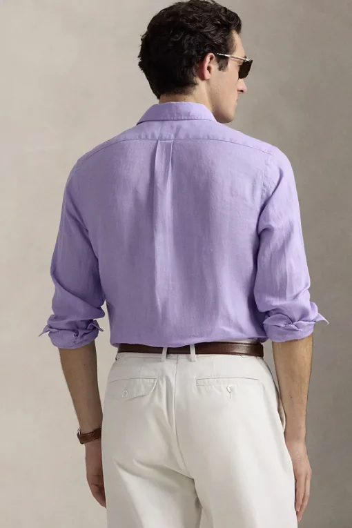 Polo Ralph Lauren Designer|Overhemden^Heren overhemd lm casual paars