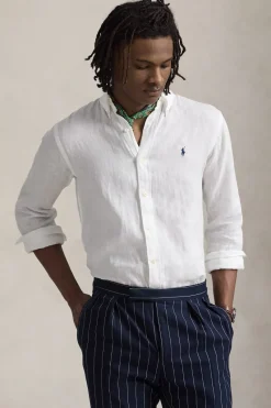 Polo Ralph Lauren Designer|Overhemden^Heren overhemd lm casual wit