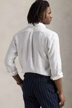 Polo Ralph Lauren Designer|Overhemden^Heren overhemd lm casual wit