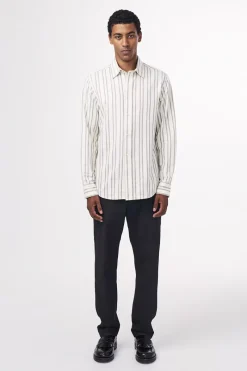 NN07 Designer|Overhemden^Heren overhemd lm casual grijs