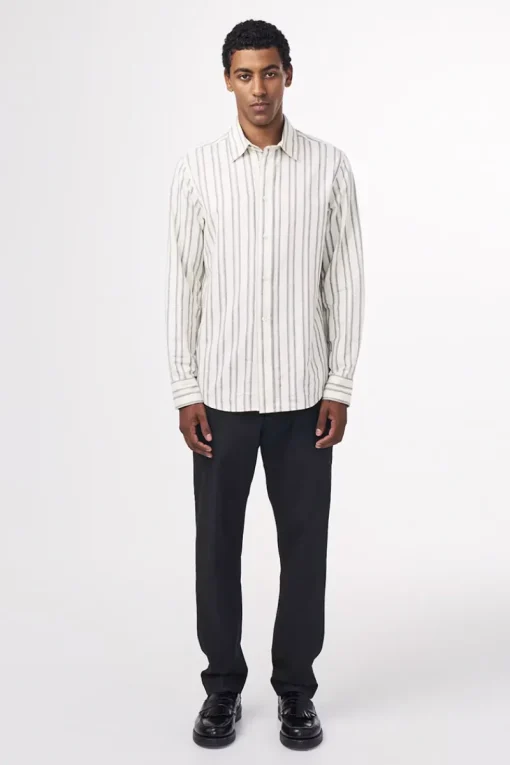 NN07 Designer|Overhemden^Heren overhemd lm casual grijs