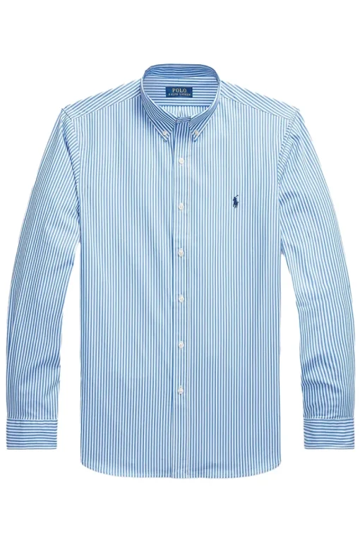Polo Ralph Lauren Designer|Overhemden^Heren overhemd lm casual blauw